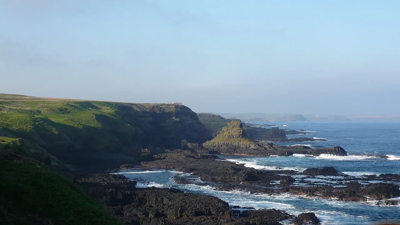 The rocky coastline at the Nobbies, Phillip Island, Victoria