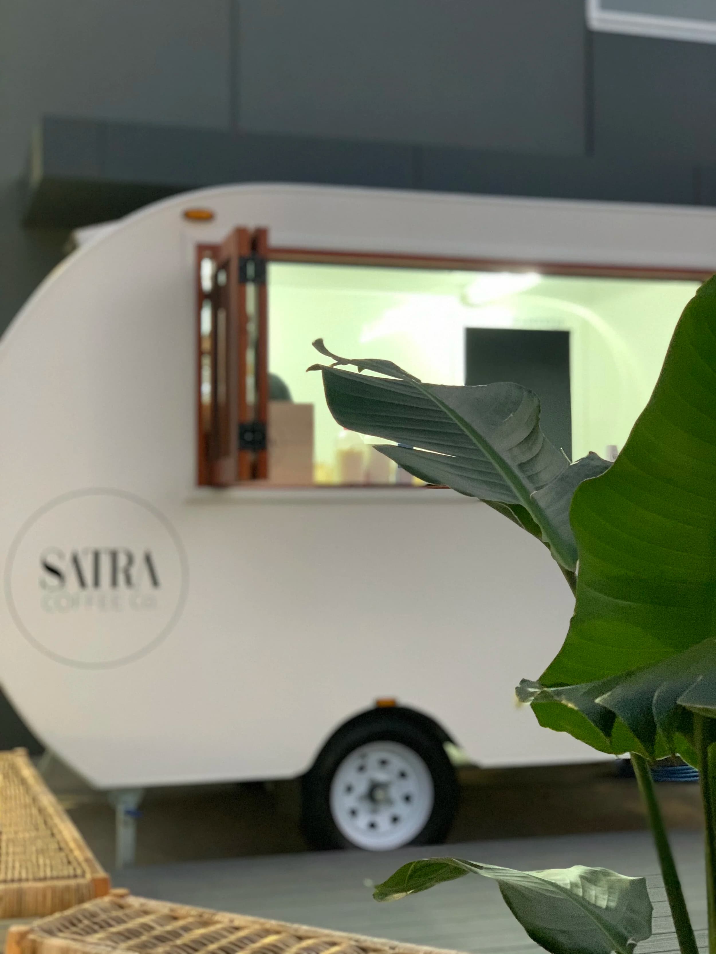 SATRA Coffee Co mobile coffee van