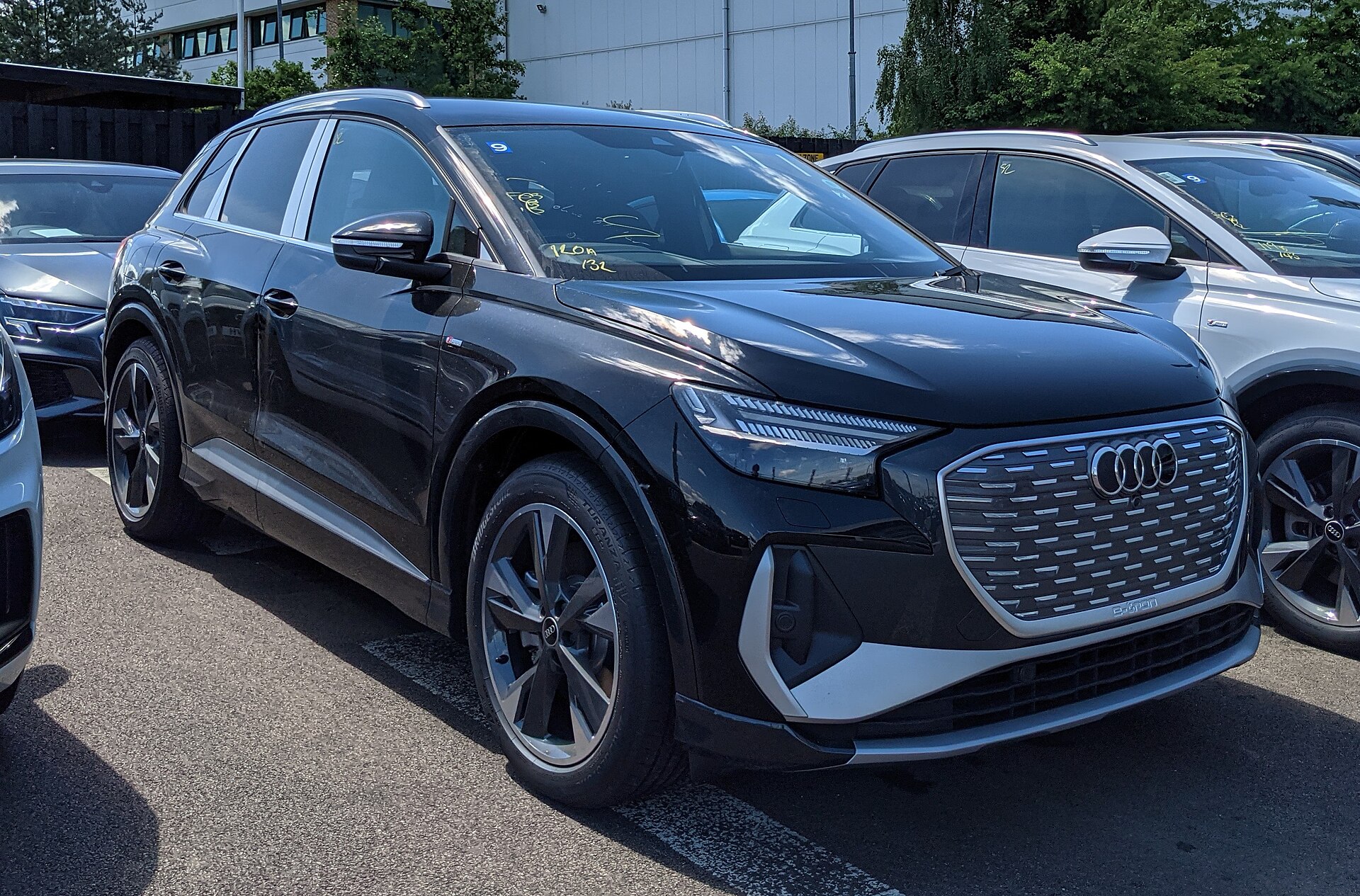 Photograph of Audi Q4 e-tron