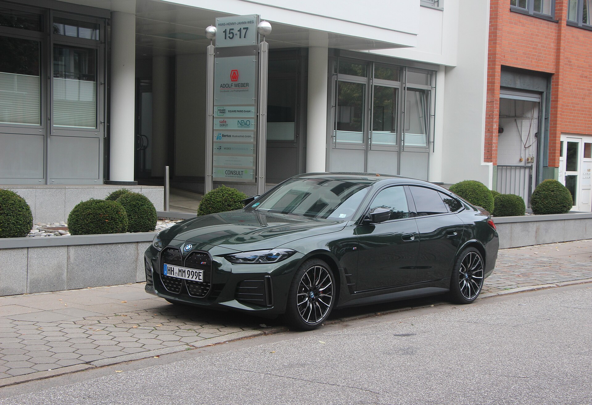 Photograph of BMW i4