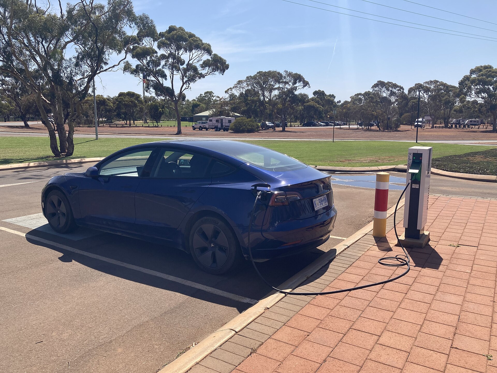 Photograph of Tesla Model 3